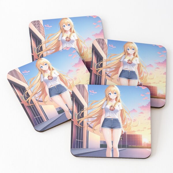 Item preview, Anime girl on the streets poster designed and sold by 100PercentOtaku.