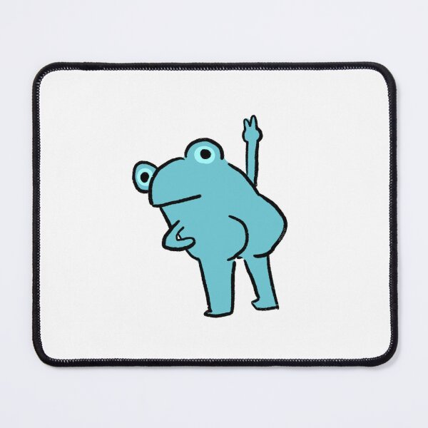 Item preview, Cheeky Frog | Teal Frog designed and sold by iristocat.