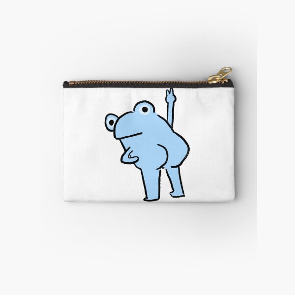 Item preview, Cheeky Frog | Baby Blue Frog designed and sold by iristocat.