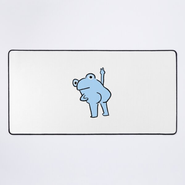 Item preview, Cheeky Frog | Baby Blue Frog designed and sold by iristocat.