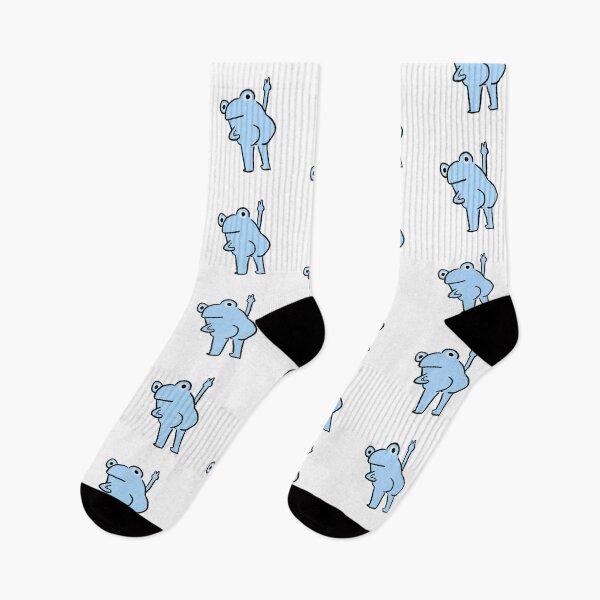Item preview, Cheeky Frog | Baby Blue Frog designed and sold by iristocat.