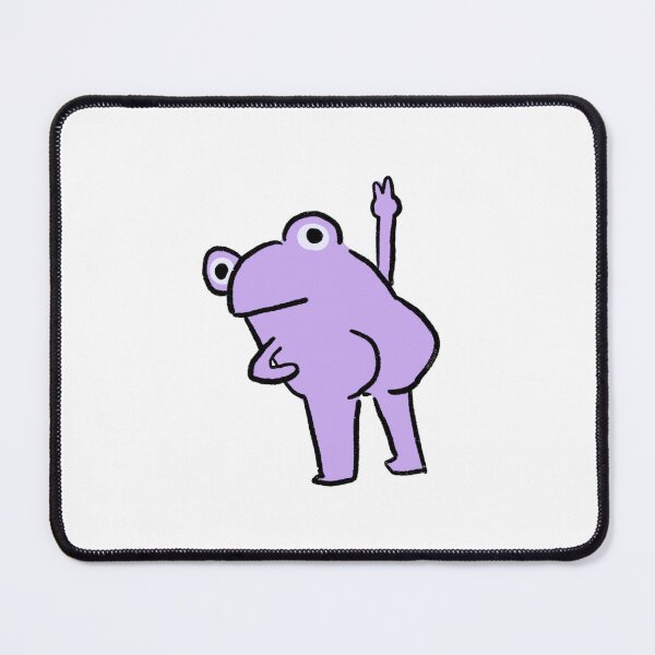 Item preview, Cheeky Frog | Purple Frog designed and sold by iristocat.