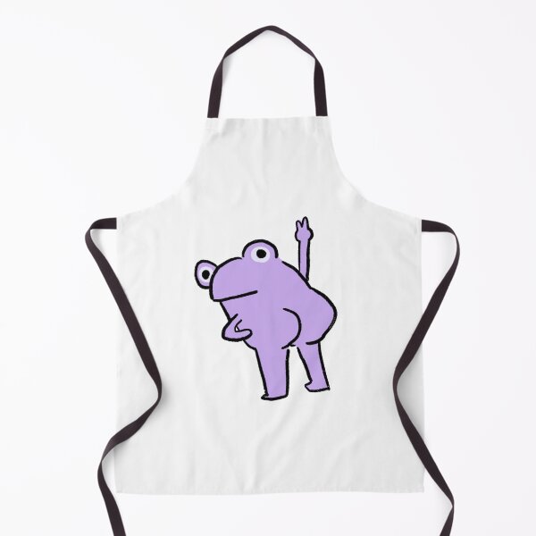 Item preview, Cheeky Frog | Purple Frog designed and sold by iristocat.