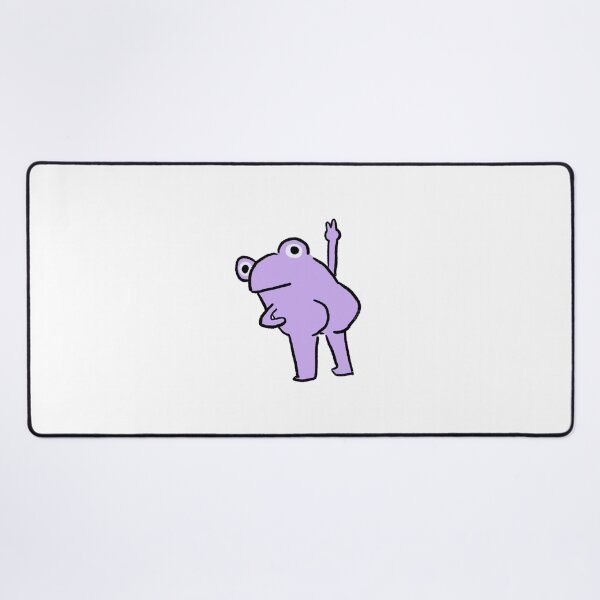 Item preview, Cheeky Frog | Purple Frog designed and sold by iristocat.