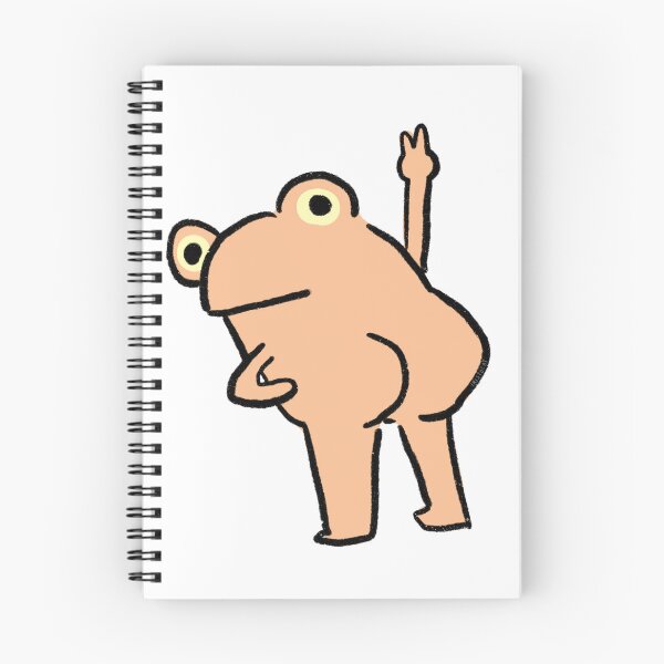 Item preview, Cheeky Frog | Orange Frog designed and sold by iristocat.