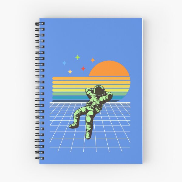 Item preview, Astronaut Chilling in Space, in Retro Style designed and sold by TheCatmeow2000.