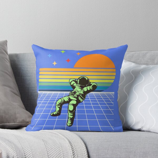 Item preview, Astronaut Chilling in Space, in Retro Style designed and sold by TheCatmeow2000.