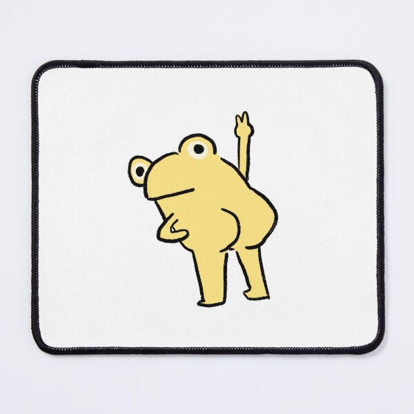 Item preview, Cheeky Frog | Orange Frog designed and sold by iristocat.
