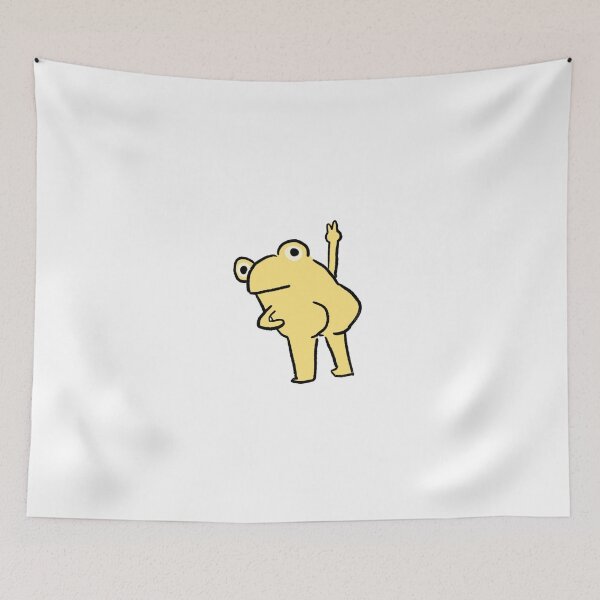 Item preview, Cheeky Frog | Orange Frog designed and sold by iristocat.