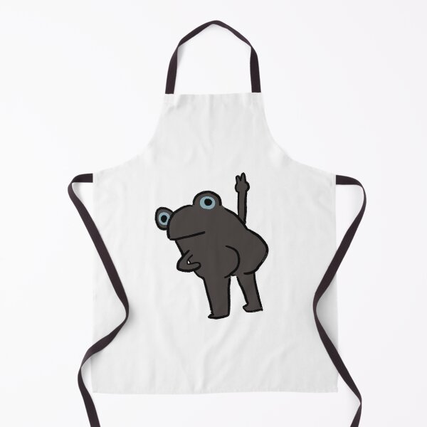 Item preview, Cheeky Frog | Dark Grey Frog designed and sold by iristocat.