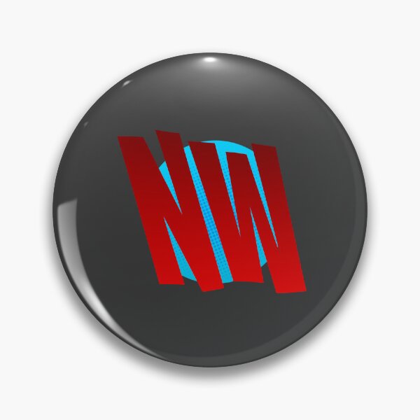 Item preview, NECA W's red-blue comic logo 1 ! designed and sold by NECA-W.