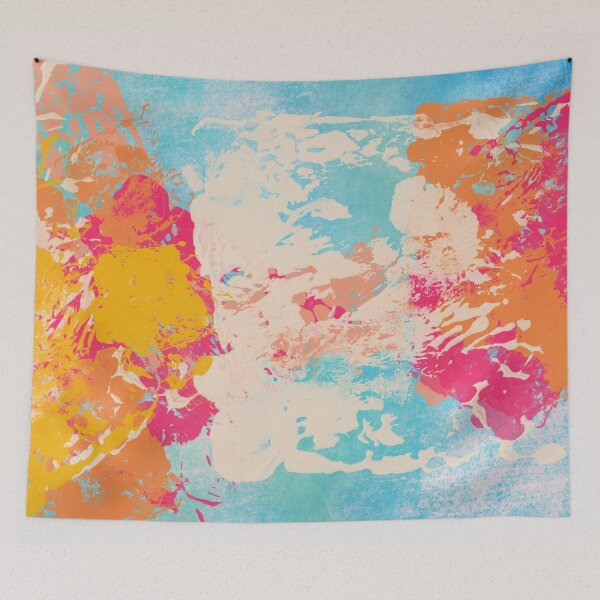Item preview, VIBRANT SKY - Acrylic Abstract Painting designed and sold by Printpix.