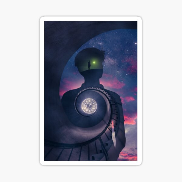 "Timing" Sticker for Sale by AhmedEmad Redbubble