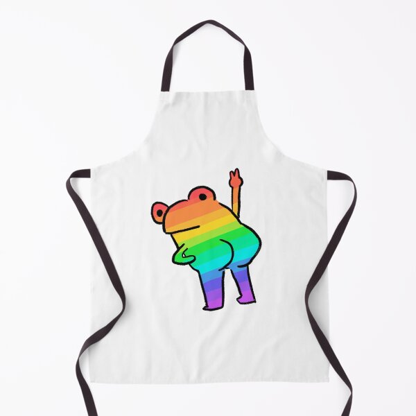 Item preview, Cheeky Frog | Rainbow Striped Frog designed and sold by iristocat.