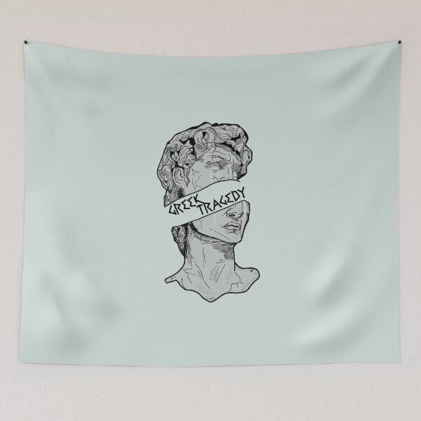 Item preview, Greek Tragedy Statue designed and sold by atlasbackache.