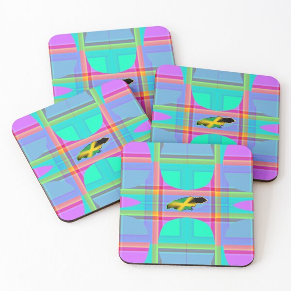 Item preview, UNFORGETTABLE WEST INDIES CHRISTMAS SOUVENIRS - UNIQUE ABSTRACT CARIBBEAN GEOMETRIC PATTERN - GREATJAMAICAN VIBES FLAG INSPIRATION designed and sold by Ralek.