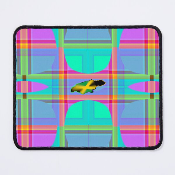 Item preview, UNFORGETTABLE WEST INDIES CHRISTMAS SOUVENIRS - UNIQUE ABSTRACT CARIBBEAN GEOMETRIC PATTERN - GREATJAMAICAN VIBES FLAG INSPIRATION designed and sold by Ralek.