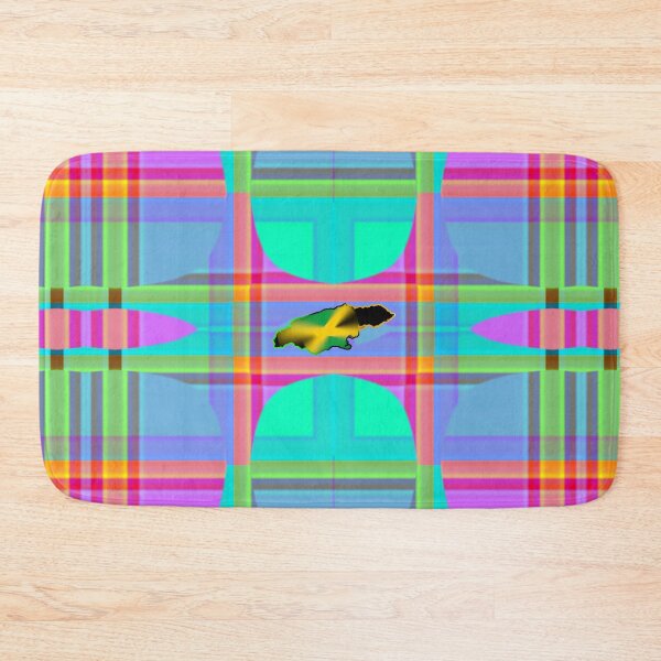 Item preview, UNFORGETTABLE WEST INDIES CHRISTMAS SOUVENIRS - UNIQUE ABSTRACT CARIBBEAN GEOMETRIC PATTERN - GREATJAMAICAN VIBES FLAG INSPIRATION designed and sold by Ralek.