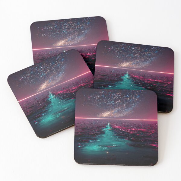 Item preview, Synthwave Galactic Ocean designed and sold by Tenderchaos.