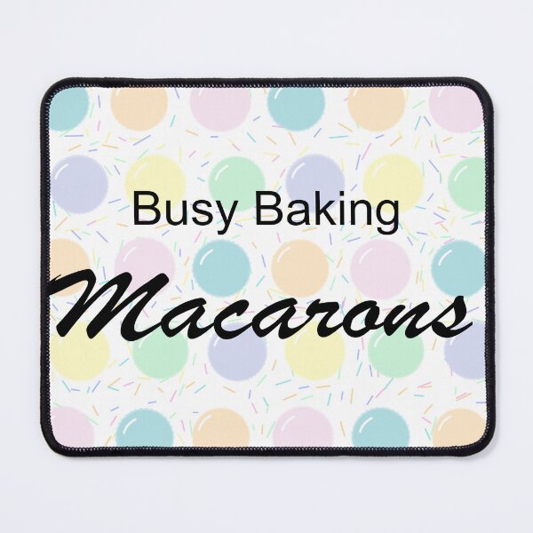 Item preview, Busy Baking French Macarons With Sprinkles designed and sold by CreativeKari.