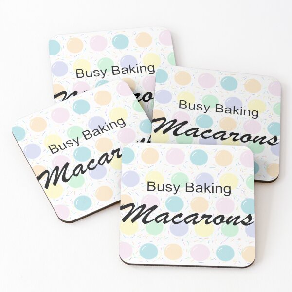 Item preview, Busy Baking French Macarons With Sprinkles designed and sold by CreativeKari.