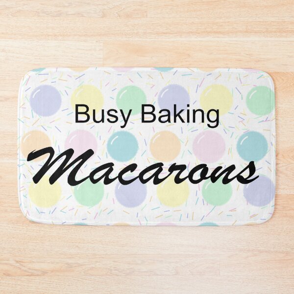 Item preview, Busy Baking French Macarons With Sprinkles designed and sold by CreativeKari.
