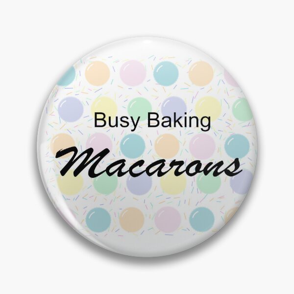 Item preview, Busy Baking French Macarons With Sprinkles designed and sold by CreativeKari.