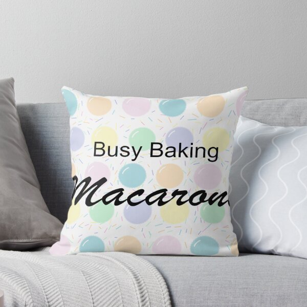 Item preview, Busy Baking French Macarons With Sprinkles designed and sold by CreativeKari.