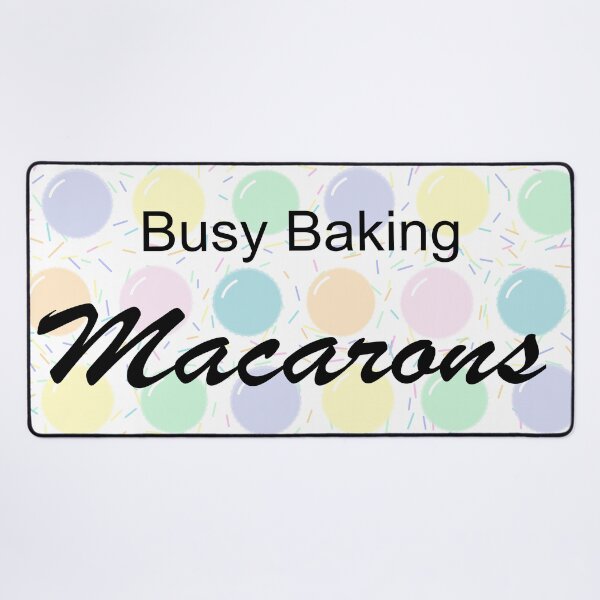 Item preview, Busy Baking French Macarons With Sprinkles designed and sold by CreativeKari.