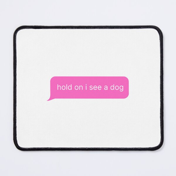 Item preview, Dog Distraction Sticker designed and sold by Dewlangrial.