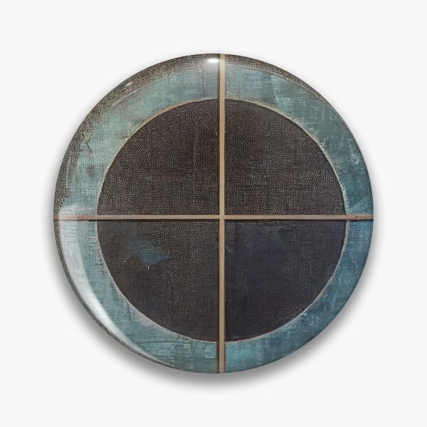 Item preview, Black and blue rusted woodcut designed and sold by Daniel Camba.