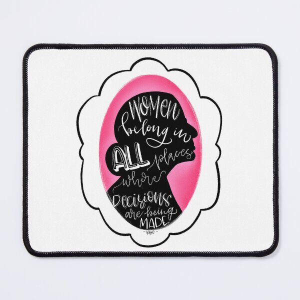 Item preview, Ruth Bader Ginsberg Silhouette designed and sold by TheUnwellMother.