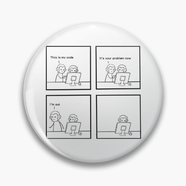 Item preview, programming memes handover designed and sold by developerfriday.