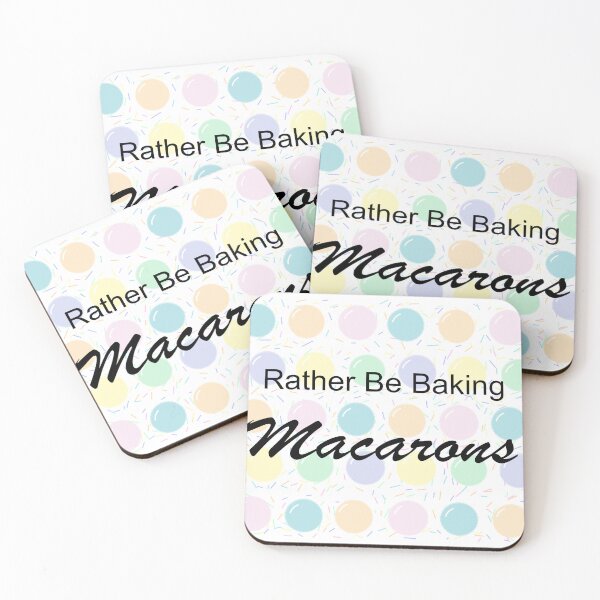 Item preview, Rather be Baking French Macarons With Sprinkles designed and sold by CreativeKari.