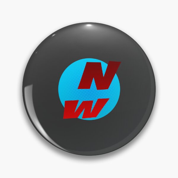 Item preview, NECA W's red-blue comic logo 3 ! designed and sold by NECA-W.