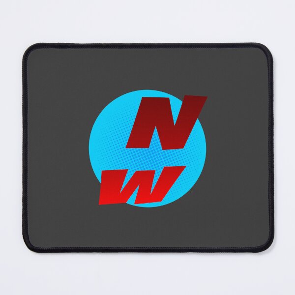 Item preview, NECA W's red-blue comic logo 3 ! designed and sold by NECA-W.