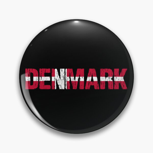 Item preview, Denmark Flag Distressed designed and sold by Nirvanibex.