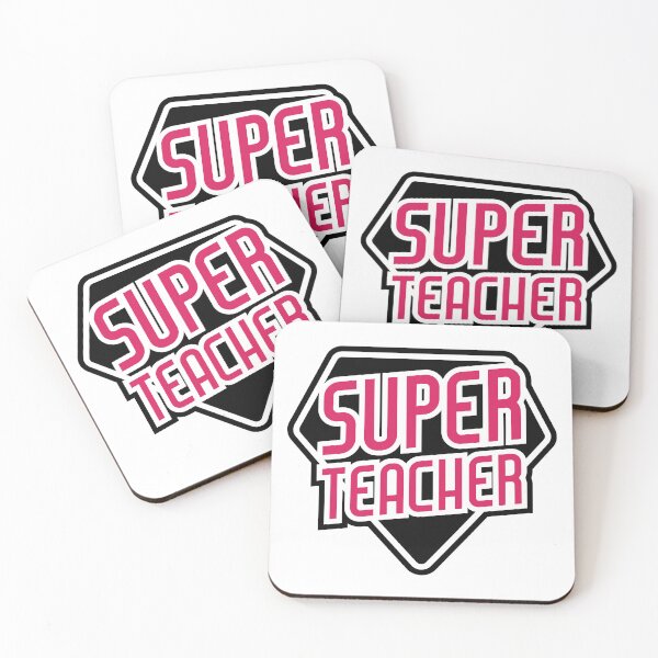 Item preview, Super Teacher - Education Teaching Hero designed and sold by MarkFiveDesign.
