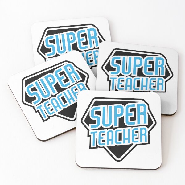 Item preview, Super Teacher - Education Teaching Hero designed and sold by MarkFiveDesign.