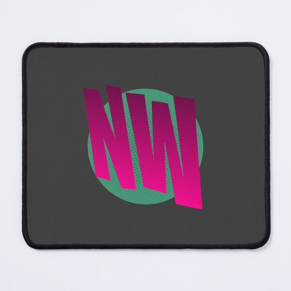 Item preview, NECA W's pink-green comic logo 1 ! designed and sold by NECA-W.
