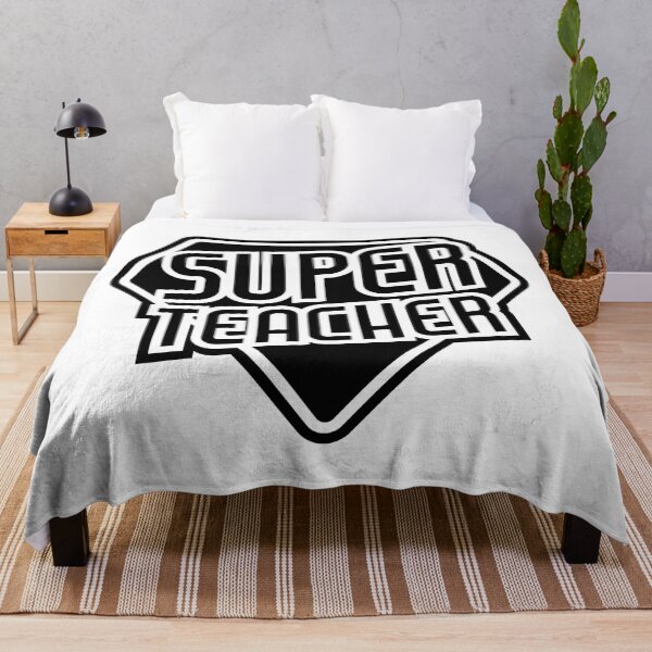 Item preview, Super Teacher - Education Teaching Hero designed and sold by MarkFiveDesign.