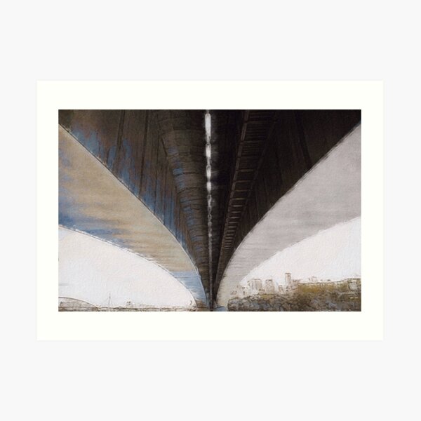 Under the Overpass Art Print
