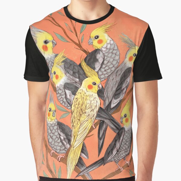 Cockatiel Fun Graphic T-Shirt