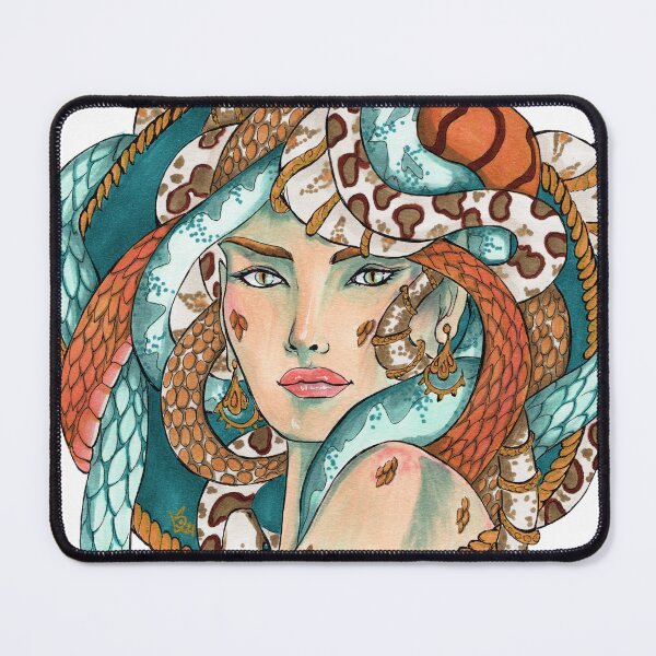 Item preview, Medusa's Portrait designed and sold by Oniroiatlier.