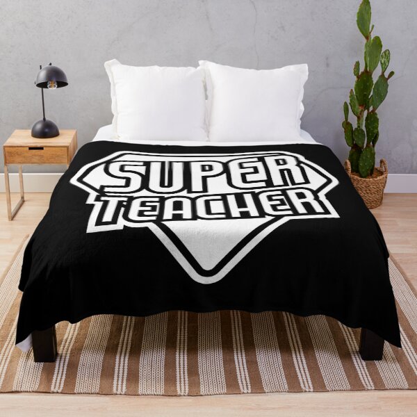 Item preview, Super Teacher - Education Teaching Hero designed and sold by MarkFiveDesign.