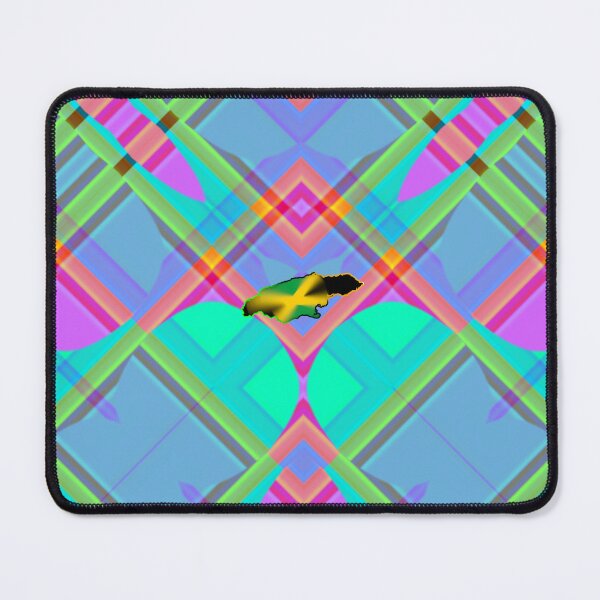 Item preview, UNFORGETTABLE WEST INDIES CHRISTMAS SOUVENIRS - UNIQUE ABSTRACT CARIBBEAN GEOMETRIC PATTERN - GREATJAMAICAN VIBES FLAG INSPIRATION designed and sold by Ralek.