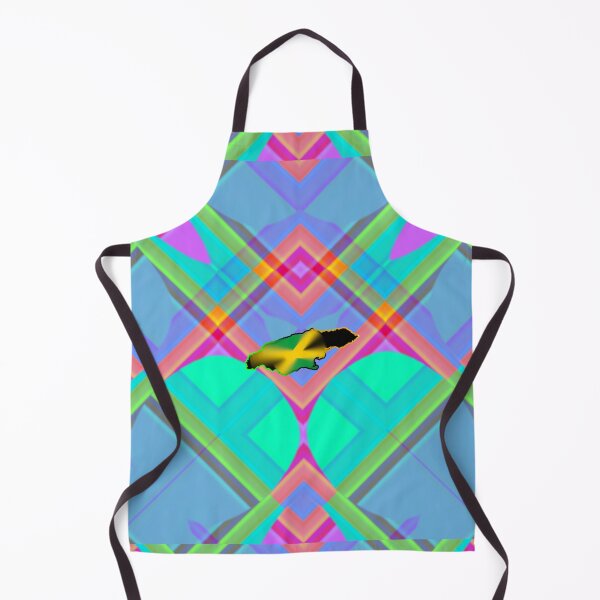 Item preview, UNFORGETTABLE WEST INDIES CHRISTMAS SOUVENIRS - UNIQUE ABSTRACT CARIBBEAN GEOMETRIC PATTERN - GREATJAMAICAN VIBES FLAG INSPIRATION designed and sold by Ralek.