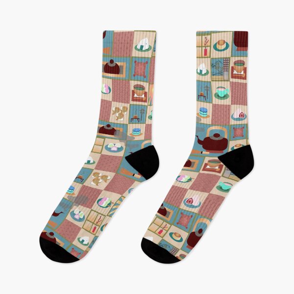 Item preview, The Way of Tea: Traditional Japanese Tea Ceremony Patchwork designed and sold by katrinaroman.