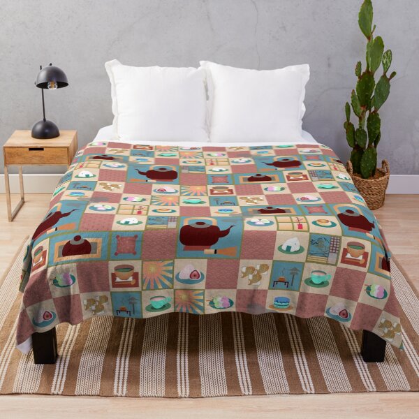 Item preview, The Way of Tea: Traditional Japanese Tea Ceremony Patchwork designed and sold by katrinaroman.