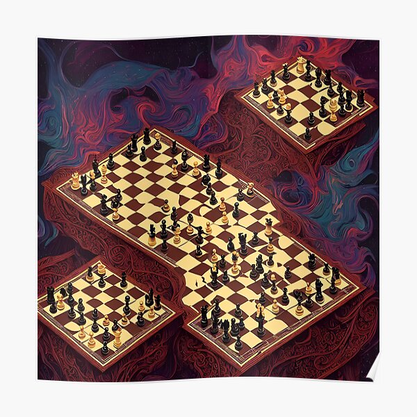 Chess Art Posters for Sale | Redbubble